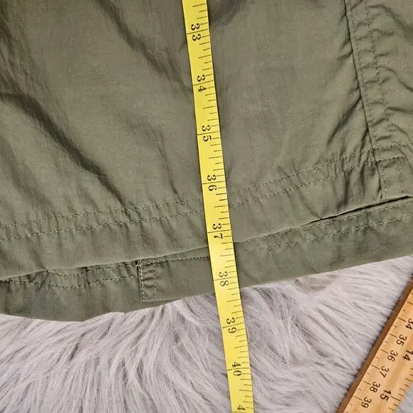New OFFLINE By Aerie Cargo Maxi Skirt Large Sage Green Utility Pocket Streetwear - Picture 14 of 14
